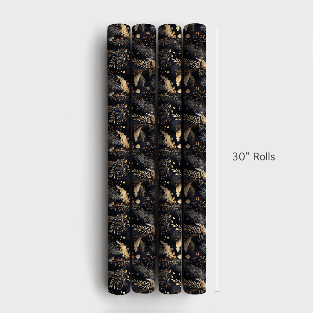 Gold Leaf for Wreath - Wrapping Paper - Aspen & Arlo