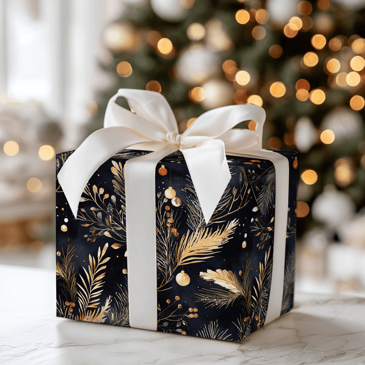 Gold Leaf for Wreath - Wrapping Paper - Aspen & Arlo