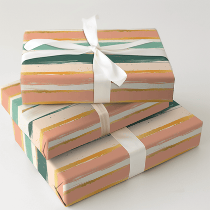 Preppy Stripes - Wrapping Paper - Aspen & Arlo