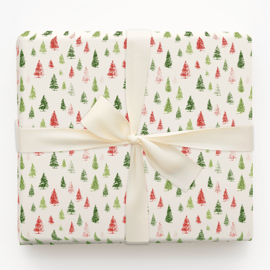 Sparce Spruces - Wrapping Paper - Aspen & Arlo