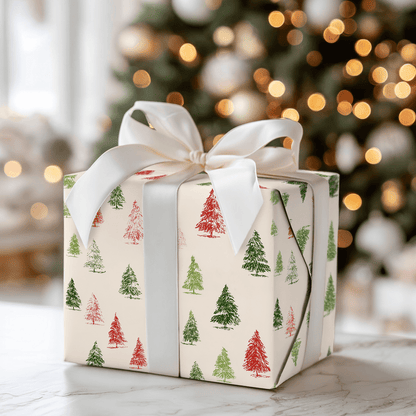 Sparce Spruces - Wrapping Paper - Aspen & Arlo