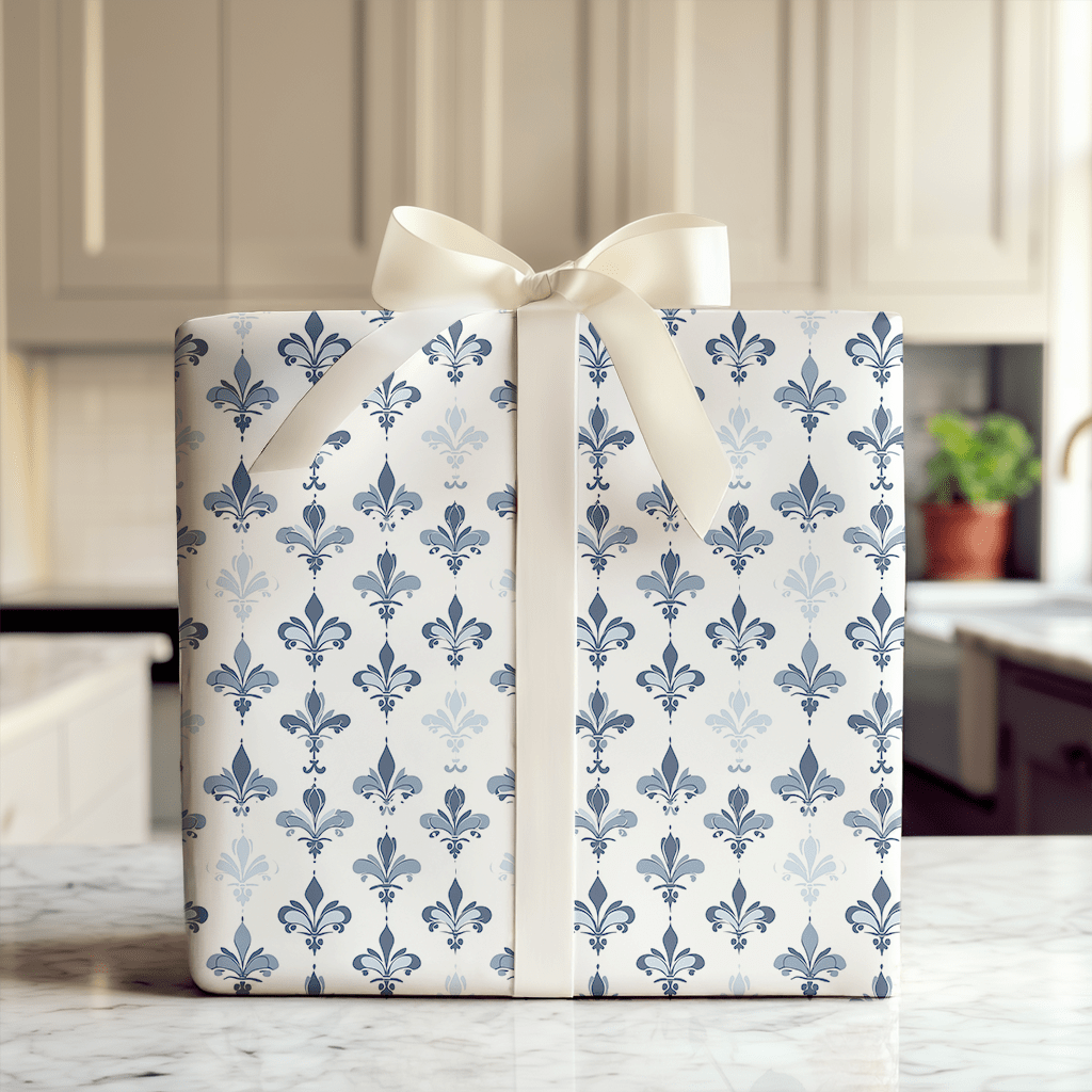 Tidal Lace - Wrapping Paper - Aspen & Arlo