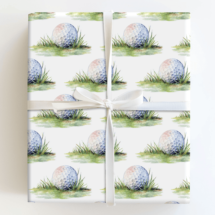 Tee Time Turf - Wrapping Paper - Aspen & Arlo