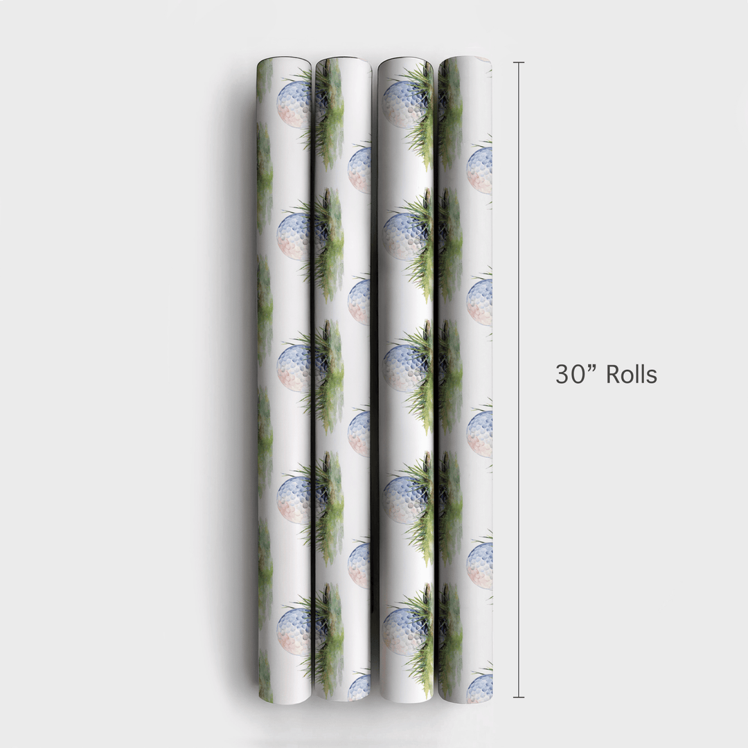 Tee Time Turf - Wrapping Paper - Aspen & Arlo