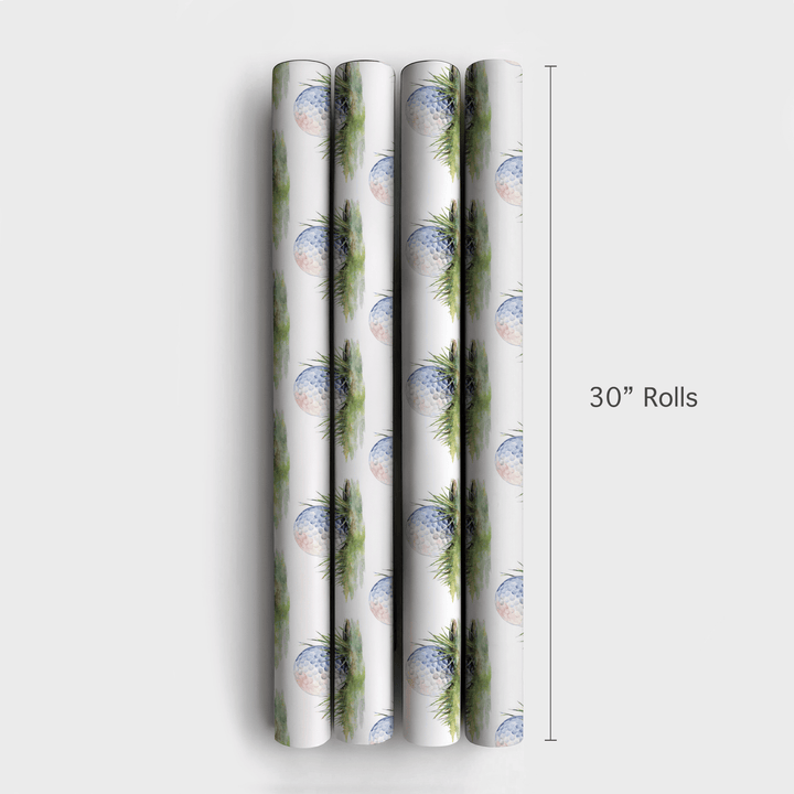 Tee Time Turf - Wrapping Paper - Aspen & Arlo