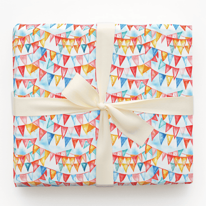 Flags Over the Circus - Wrapping Paper - Aspen & Arlo
