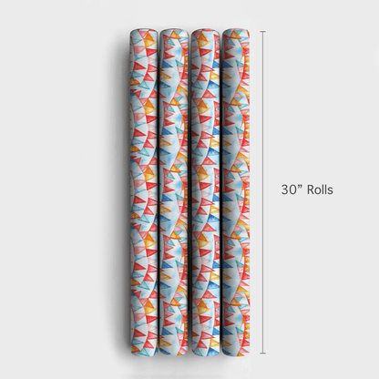 Flags Over the Circus - Wrapping Paper - Aspen & Arlo