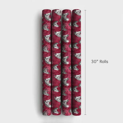 Crimson Rein - Wrapping Paper - Aspen & Arlo