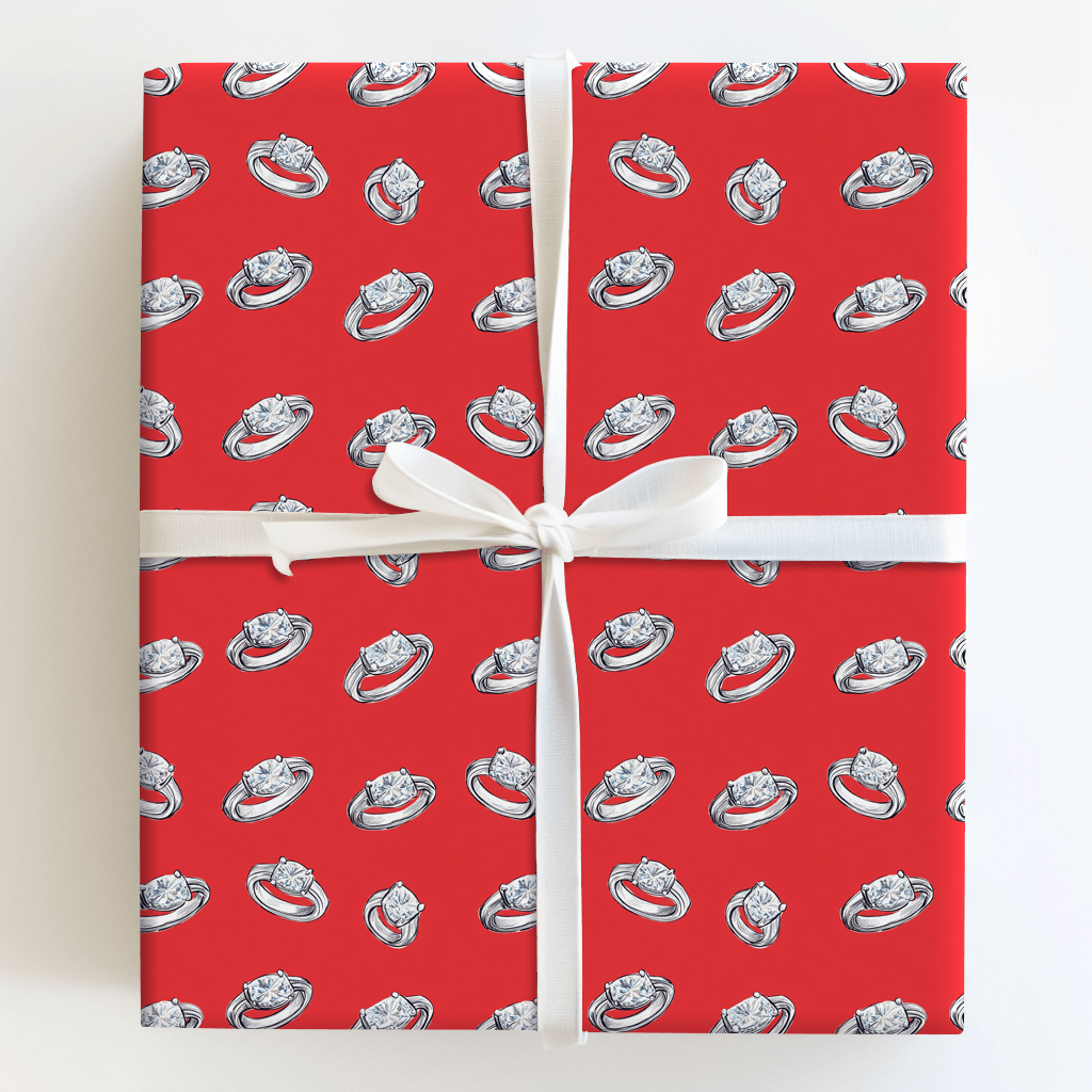 Ruby Diamond - Wrapping Paper - Aspen & Arlo
