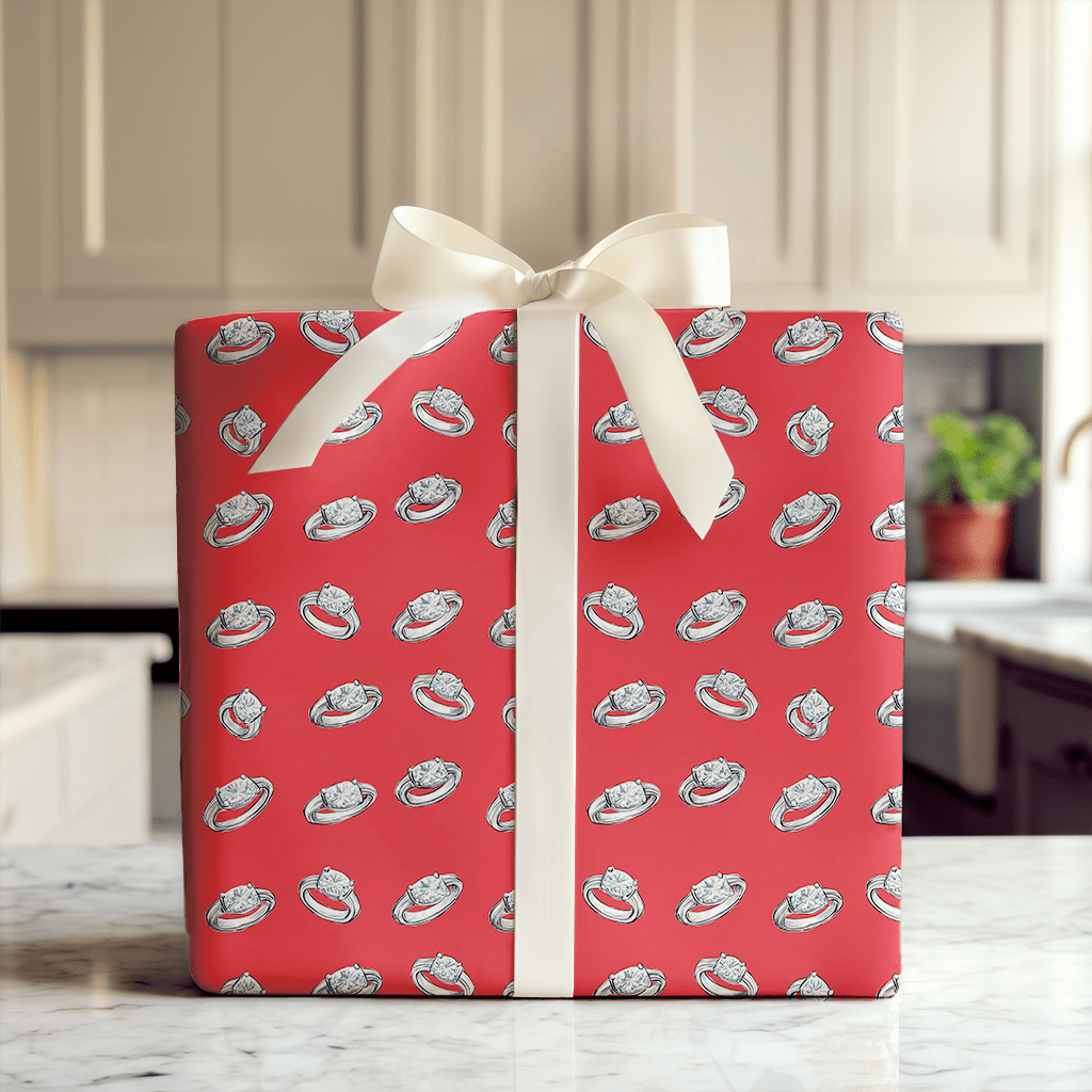 Ruby Diamond - Wrapping Paper - Aspen & Arlo