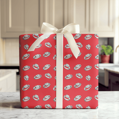 Ruby Diamond - Wrapping Paper - Aspen & Arlo