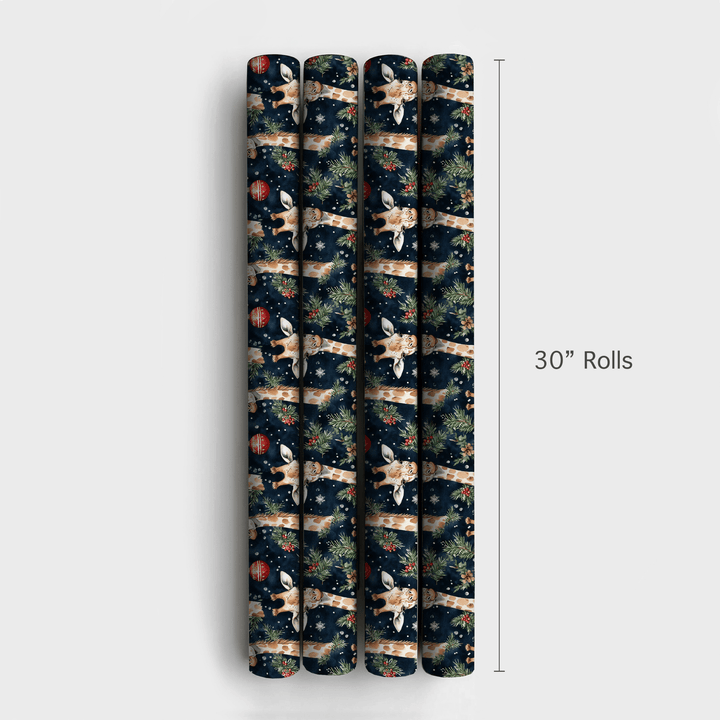 Sleighin' High - Wrapping Paper - Aspen & Arlo
