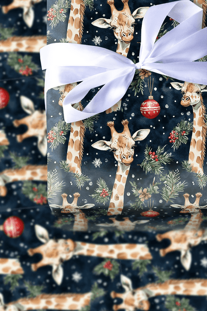 Sleighin' High - Wrapping Paper - Aspen & Arlo