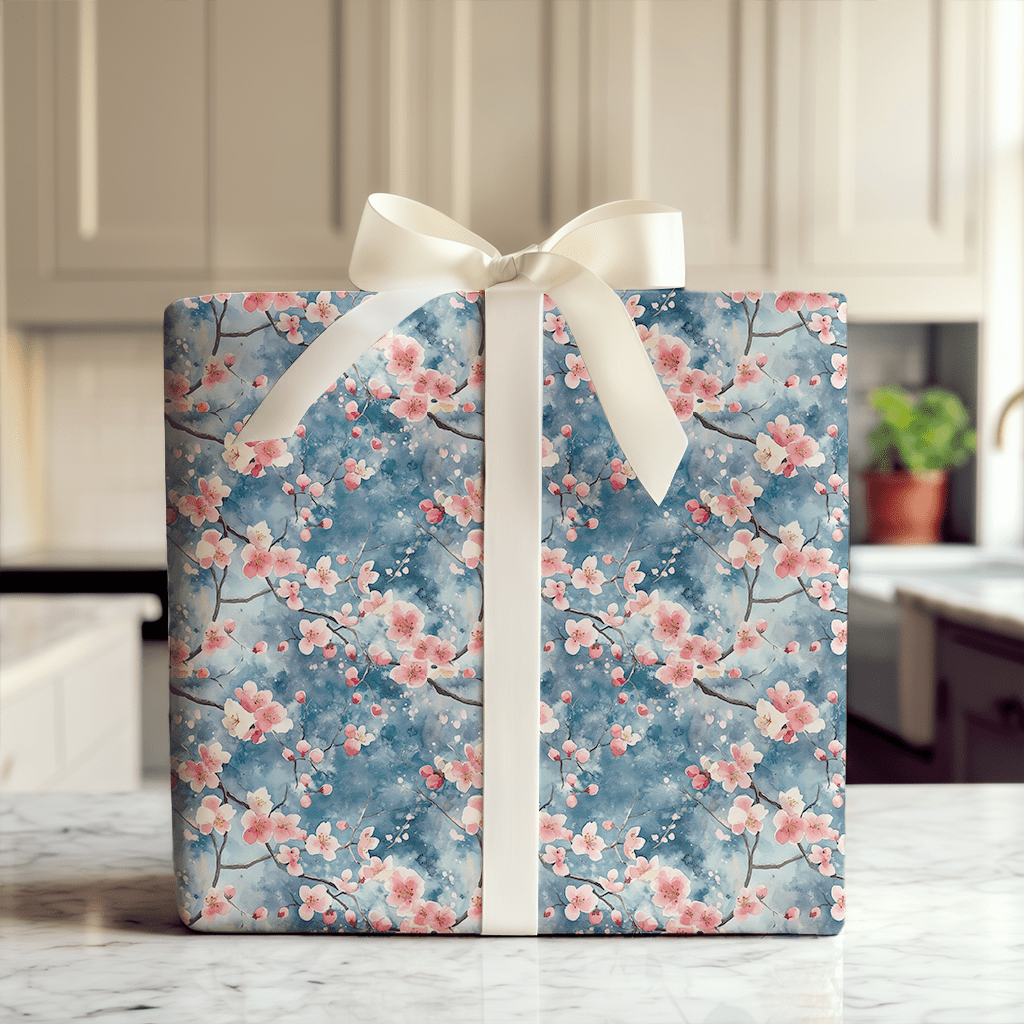 Pink Blossoms - Wrapping Paper - Aspen & Arlo
