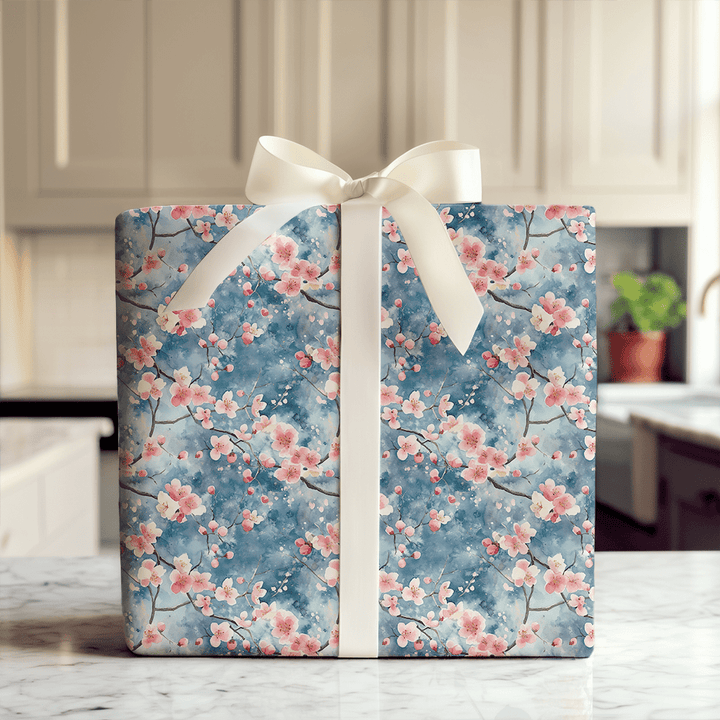 Pink Blossoms - Wrapping Paper - Aspen & Arlo