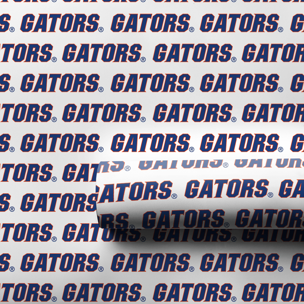 Repeating Gators - Wrapping Paper - Aspen & Arlo