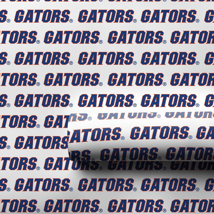 Repeating Gators - Wrapping Paper - Aspen & Arlo