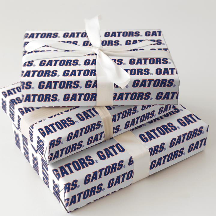 Repeating Gators - Wrapping Paper - Aspen & Arlo