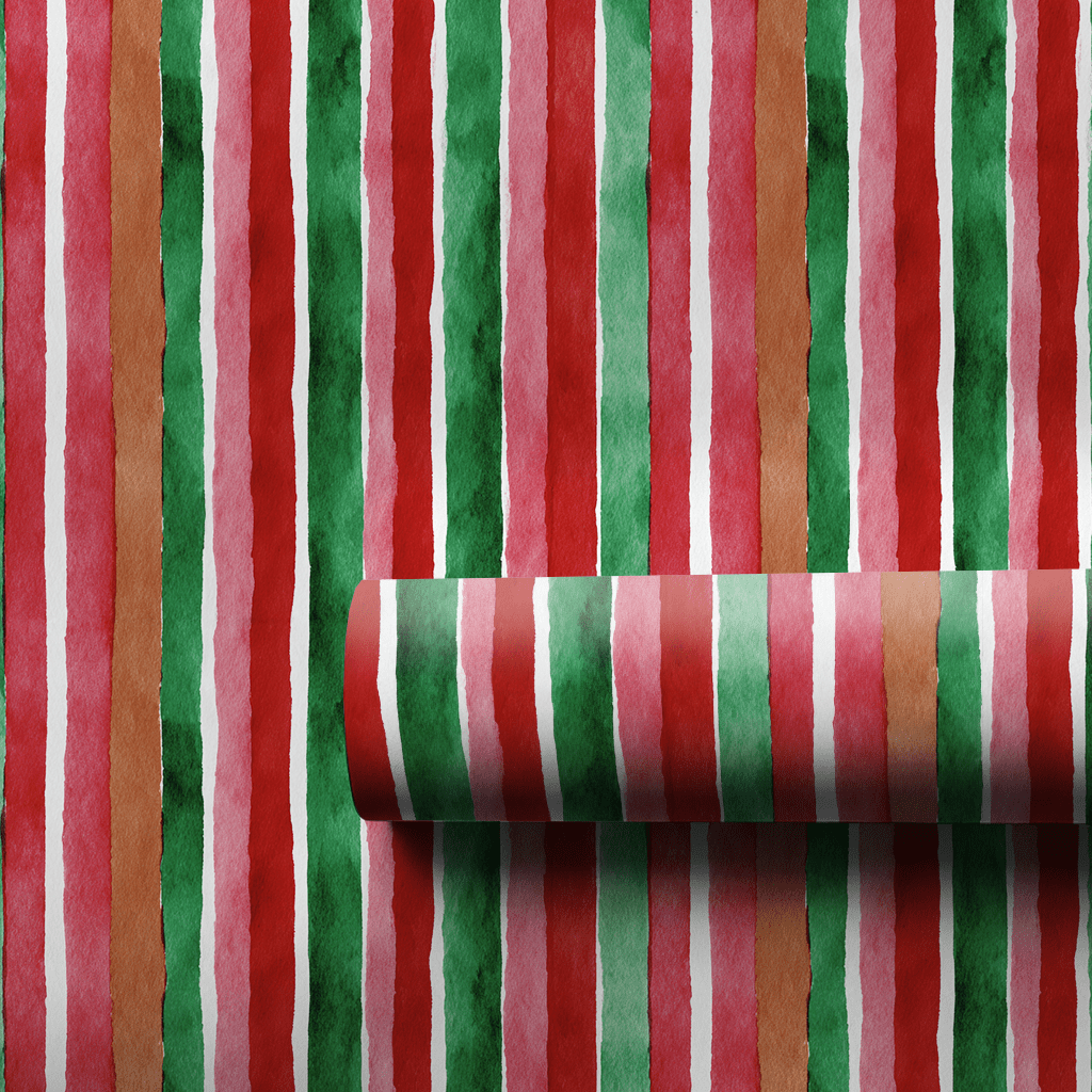 Decked in Diagonals - Wrapping Paper - Aspen & Arlo