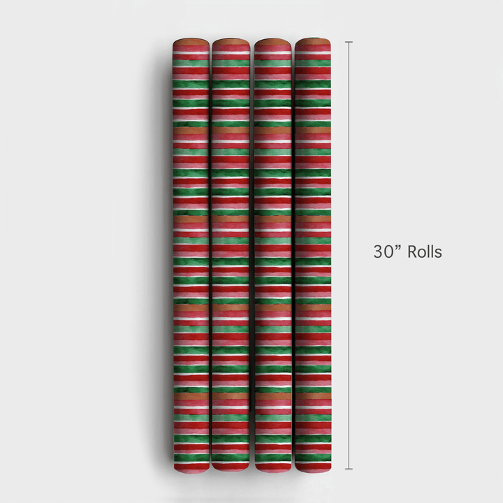 Decked in Diagonals - Wrapping Paper - Aspen & Arlo