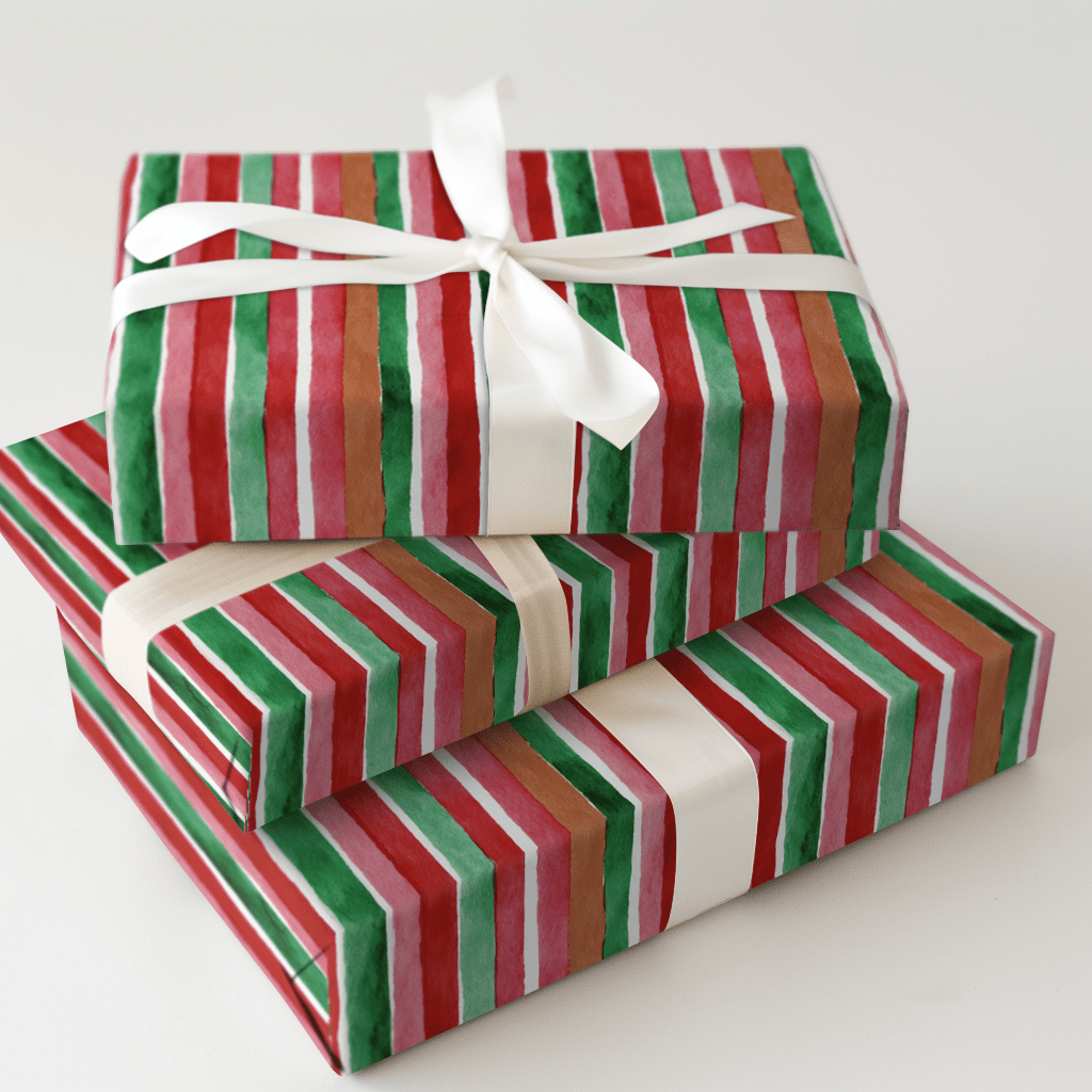 Decked in Diagonals - Wrapping Paper - Aspen & Arlo
