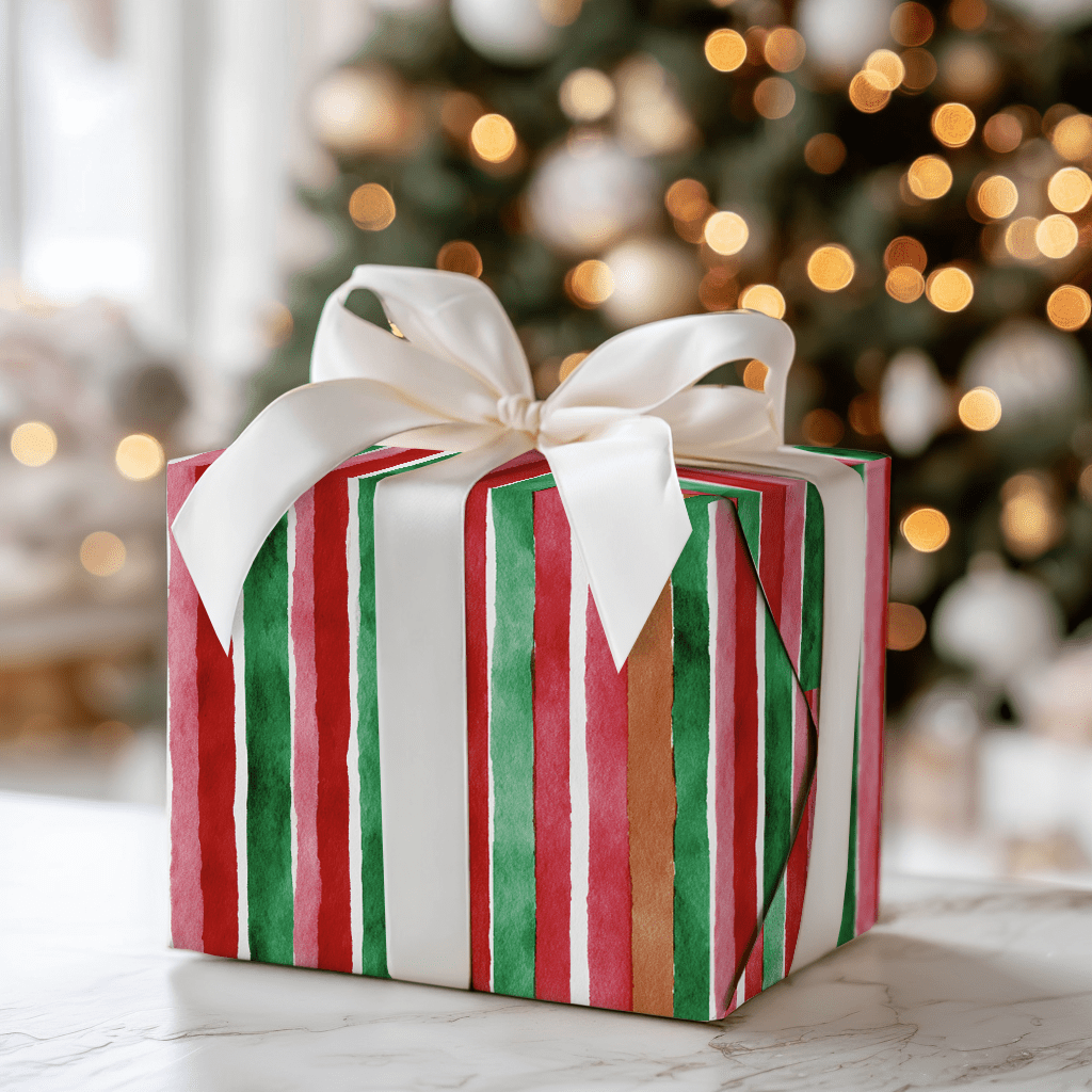 Decked in Diagonals - Wrapping Paper - Aspen & Arlo