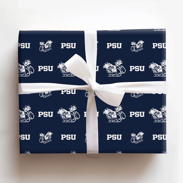 Sleigh PSU - Wrapping Paper - Aspen & Arlo