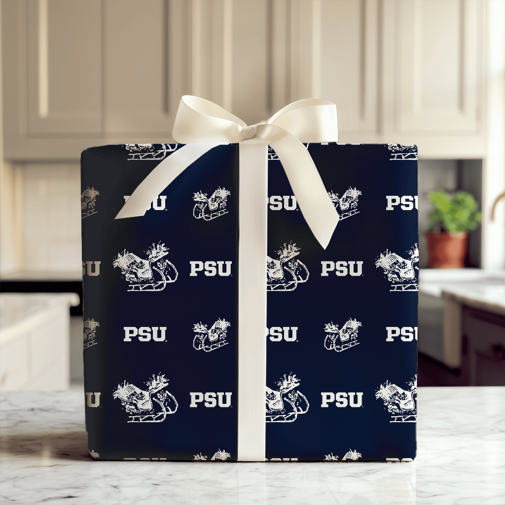 Sleigh PSU - Wrapping Paper - Aspen & Arlo
