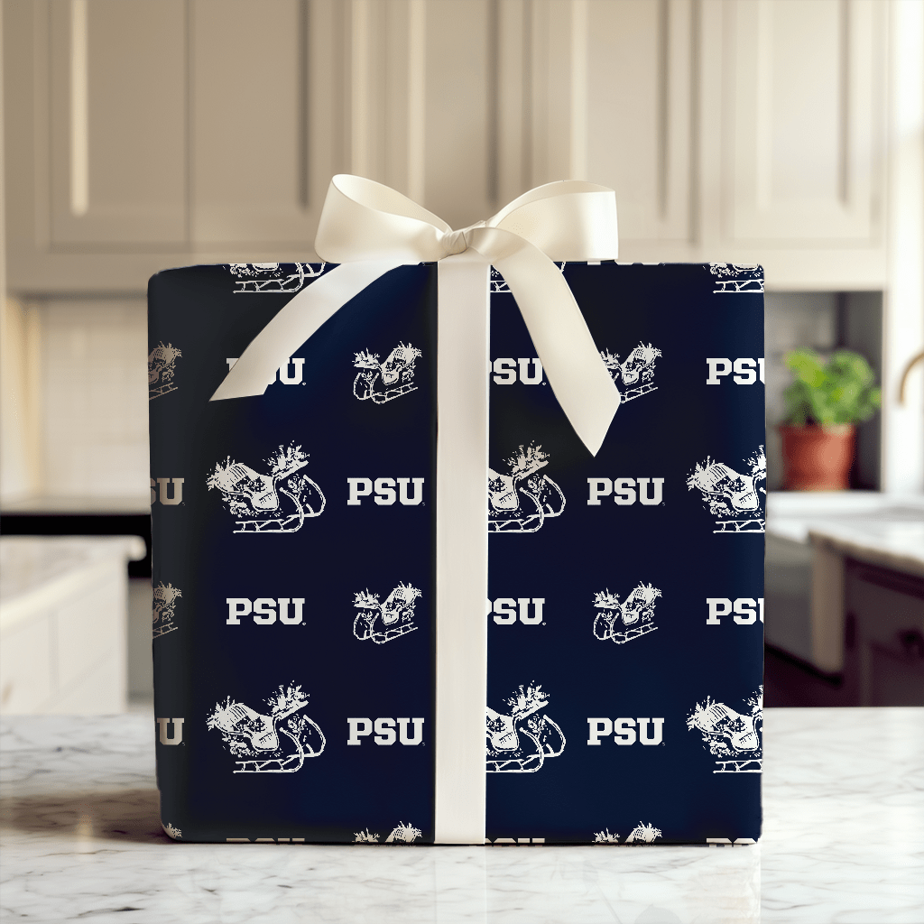 Sleigh PSU - Wrapping Paper - Aspen & Arlo