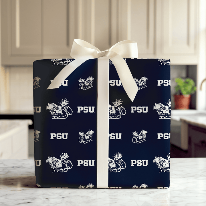 Sleigh PSU - Wrapping Paper - Aspen & Arlo
