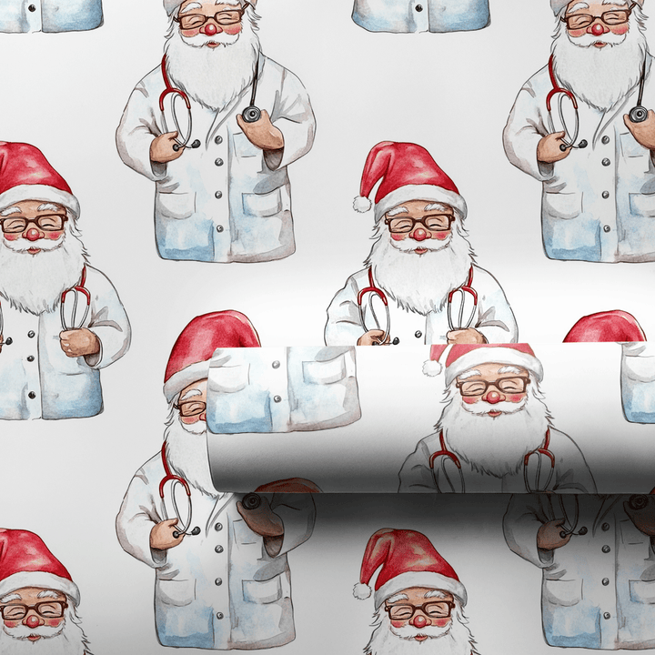 Claus Care - Wrapping Paper - Aspen & Arlo
