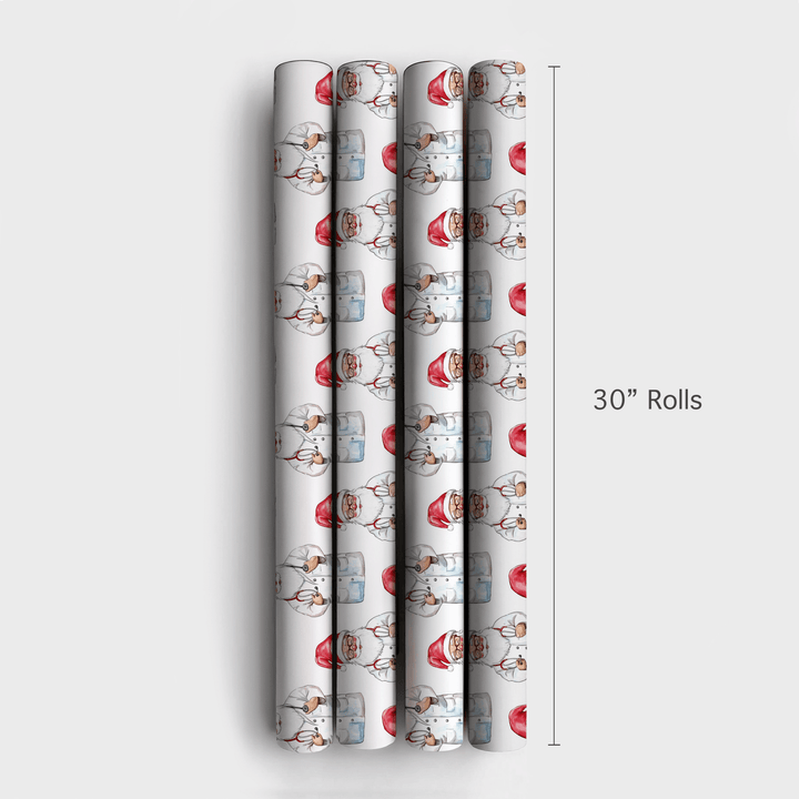 Claus Care - Wrapping Paper - Aspen & Arlo