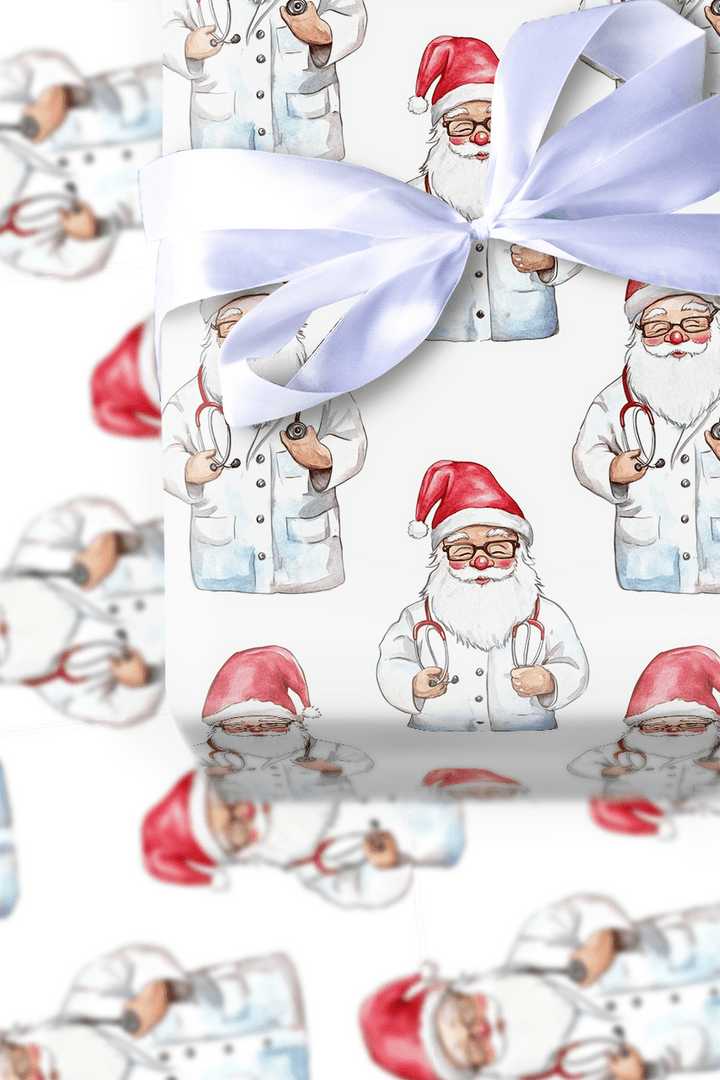 Claus Care - Wrapping Paper - Aspen & Arlo