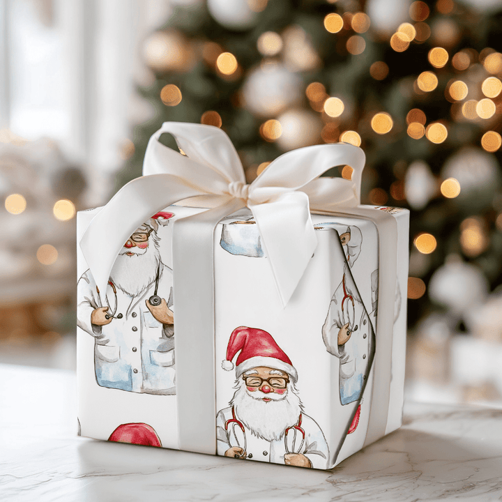 Claus Care - Wrapping Paper - Aspen & Arlo