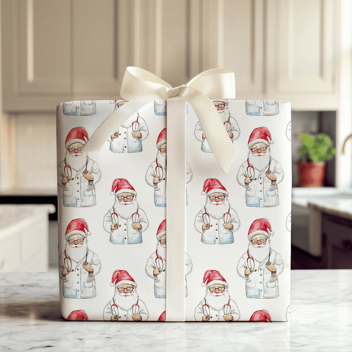 Claus Care - Wrapping Paper - Aspen & Arlo