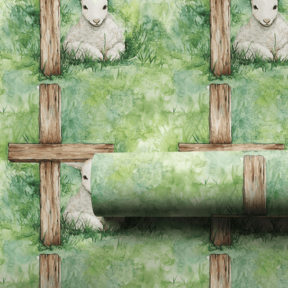 Holy Lamb - Wrapping Paper - Aspen & Arlo