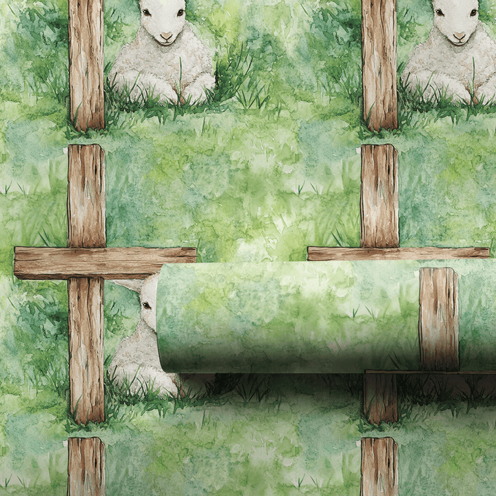 Holy Lamb - Wrapping Paper - Aspen & Arlo