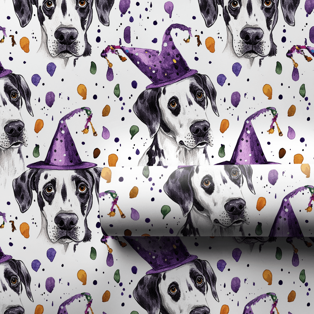 Mardi Gras Harlequin - Wrapping Paper - Aspen & Arlo