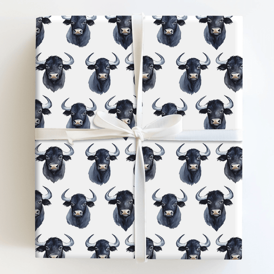 Conquering Horns - Wrapping Paper - Aspen & Arlo