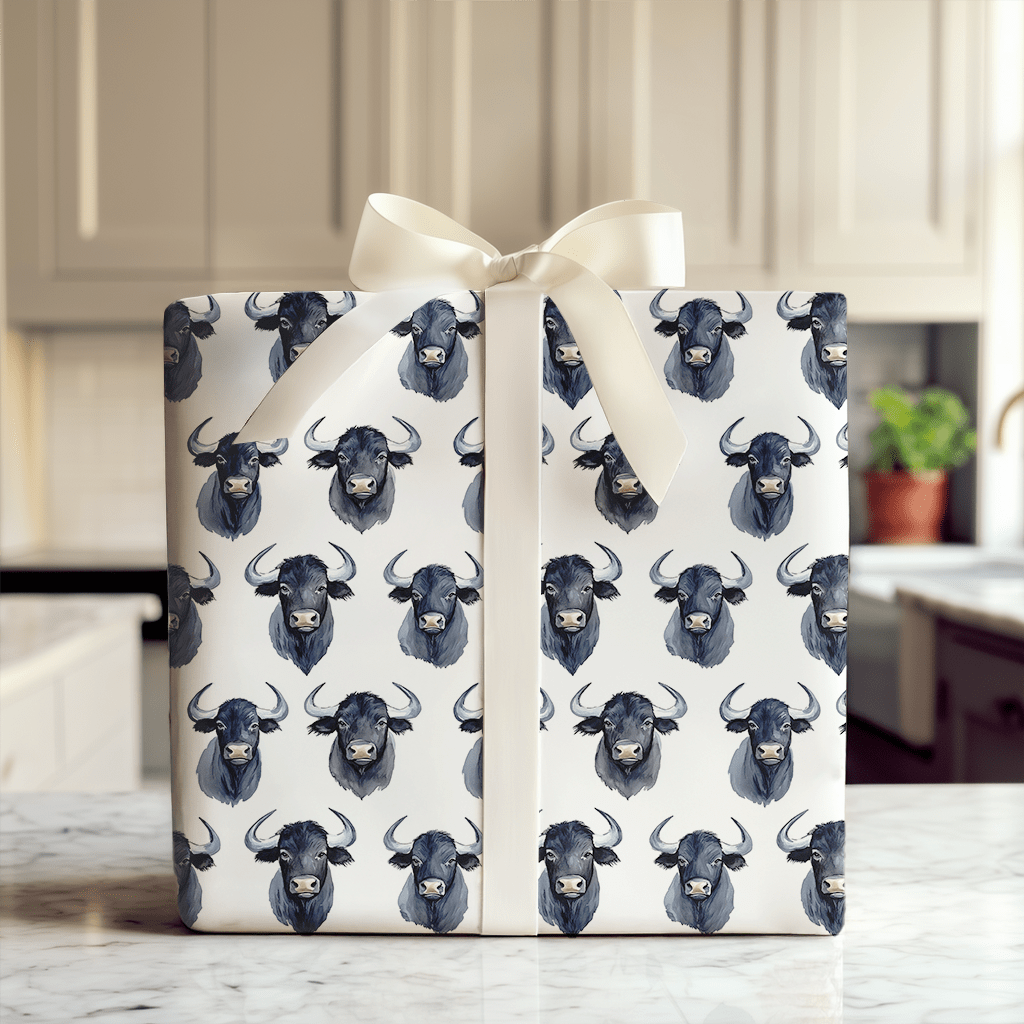 Conquering Horns - Wrapping Paper - Aspen & Arlo