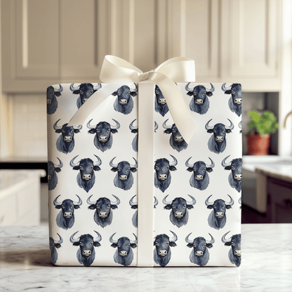 Conquering Horns - Wrapping Paper - Aspen & Arlo