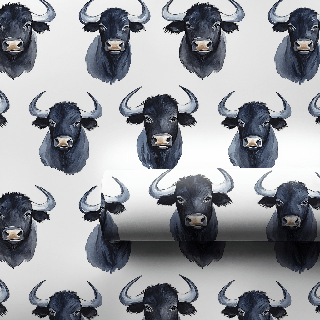 Conquering Horns - Wrapping Paper - Aspen & Arlo