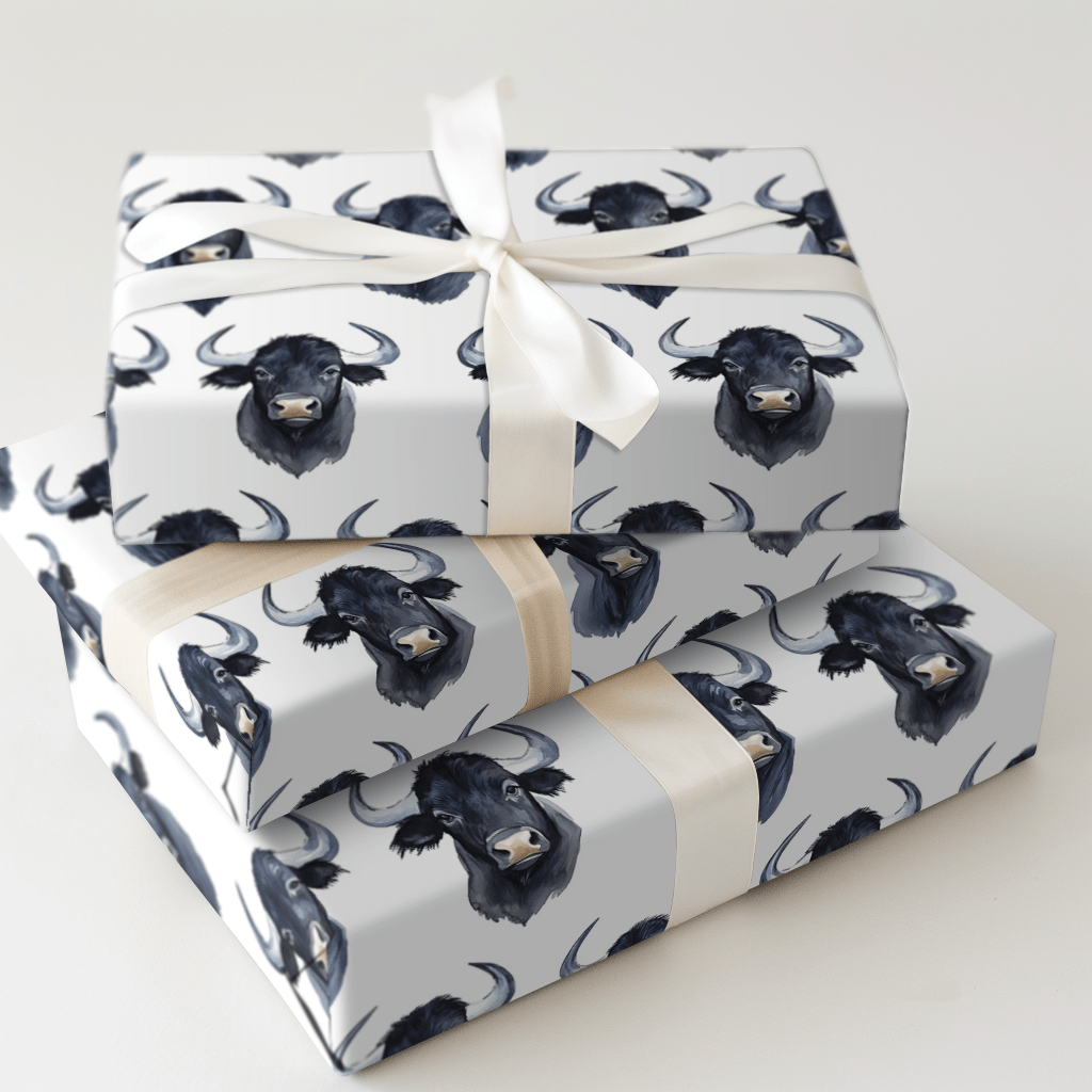 Conquering Horns - Wrapping Paper - Aspen & Arlo
