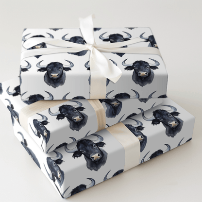 Conquering Horns - Wrapping Paper - Aspen & Arlo