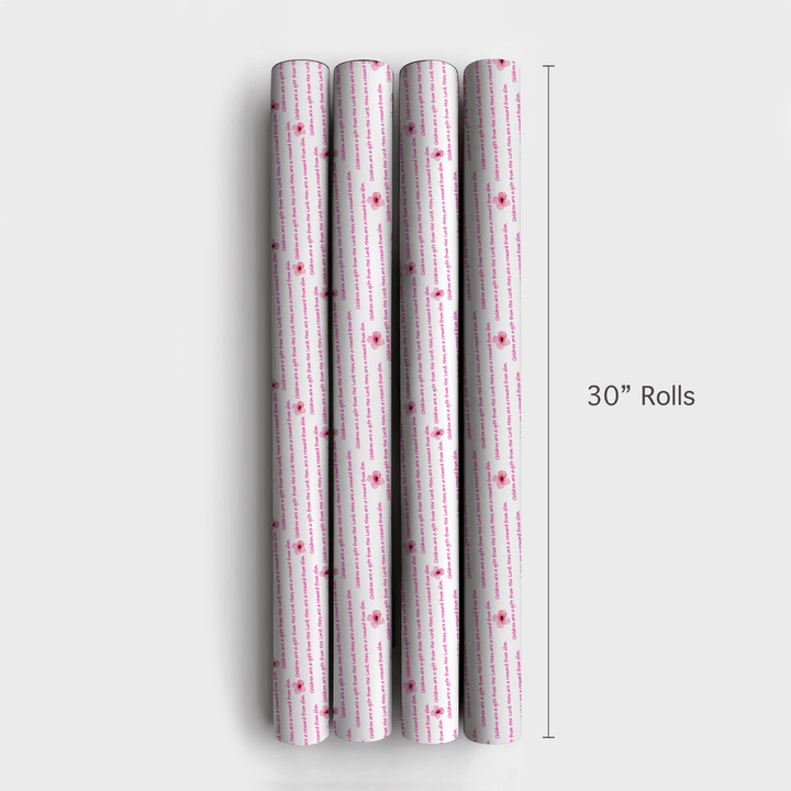 A Gift in Pink - Wrapping Paper - Aspen & Arlo