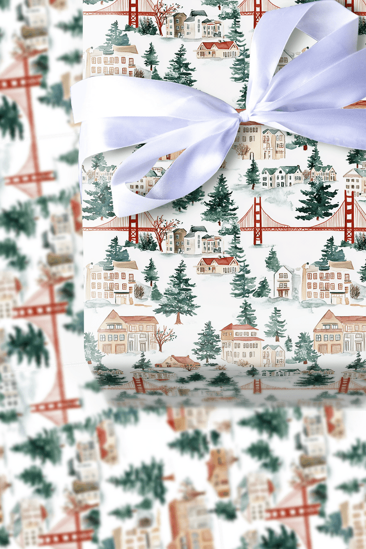 City By the Bay - Wrapping Paper - Aspen & Arlo