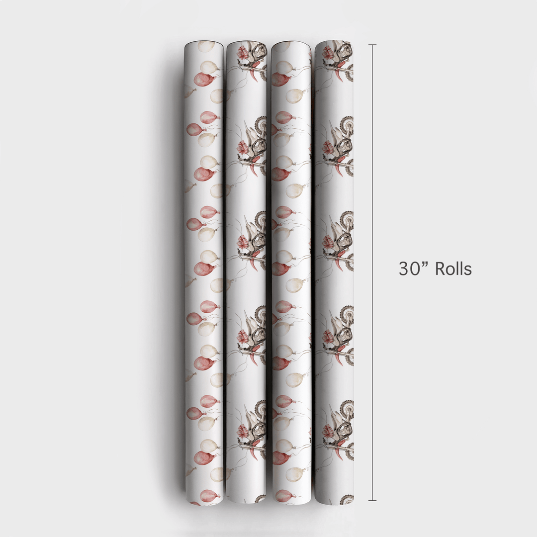 Dusty Air - Wrapping Paper - Aspen & Arlo