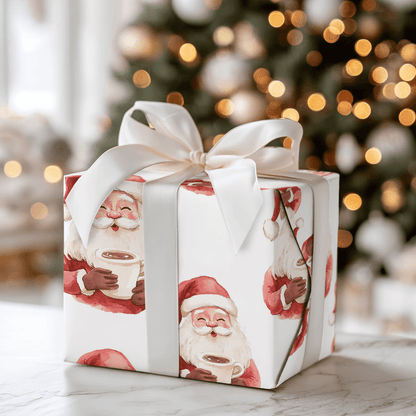 Java Claus - Wrapping Paper - Aspen & Arlo