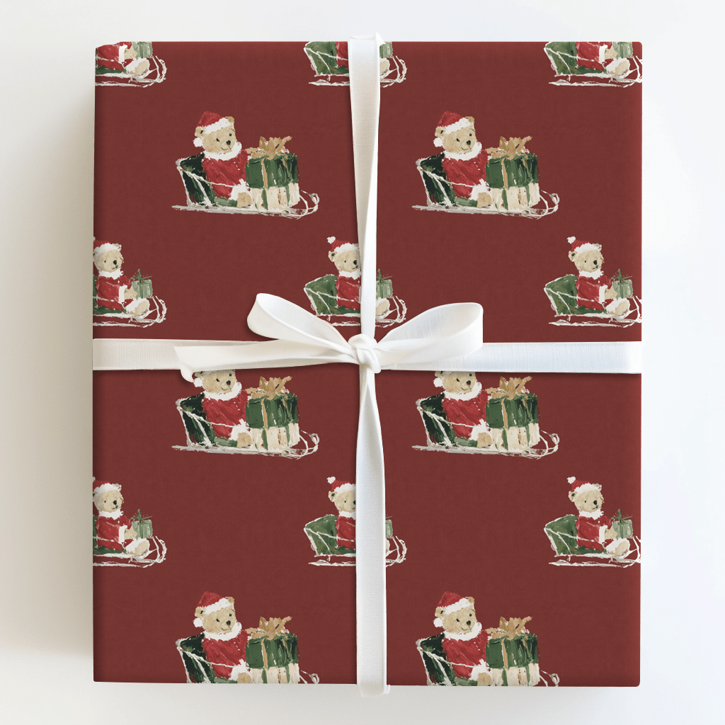 That's Not Santa! - Wrapping Paper - Aspen & Arlo