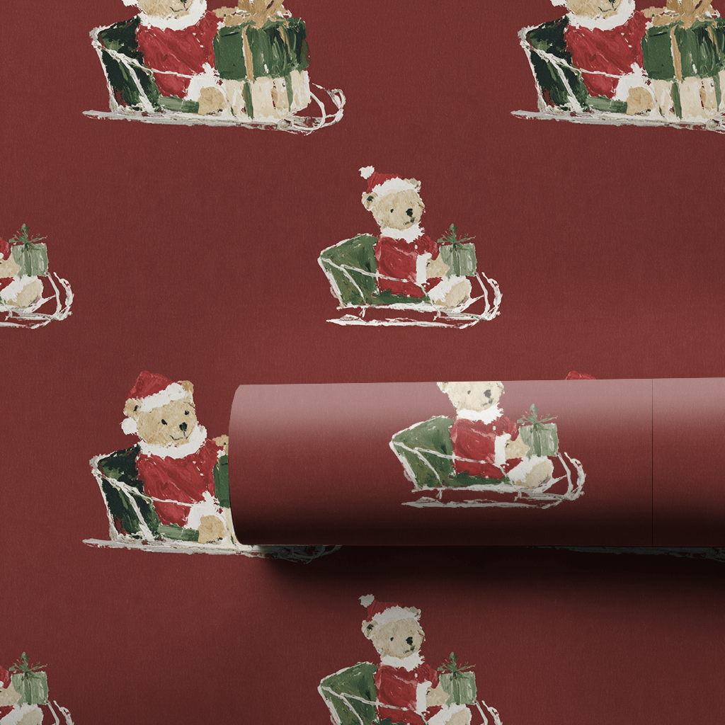 That's Not Santa! - Wrapping Paper - Aspen & Arlo